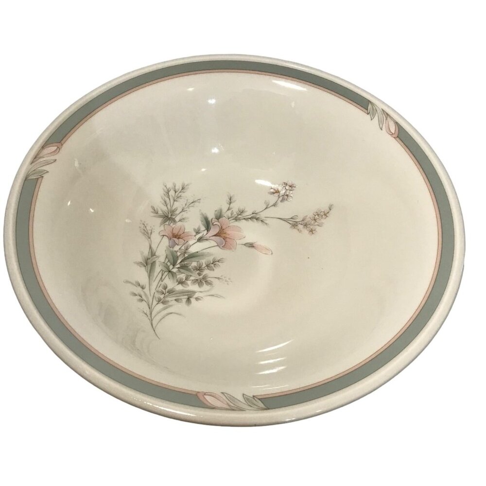 Noritake Bowl Pennfield Keltcraft 9172 Floral Design Ceramic 9.5"